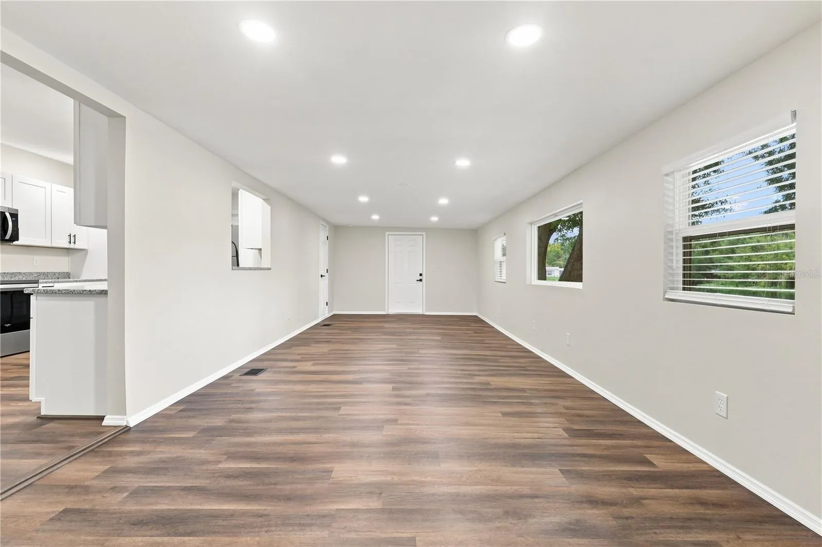 Brand new luxury vinyl plank throughout the home.