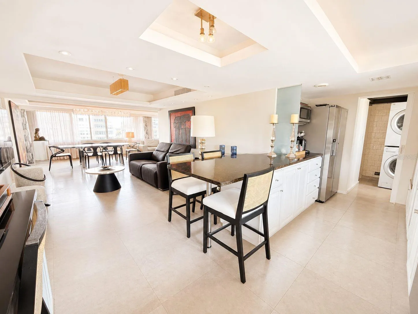 Kitchen, Family Room and Laundry Room