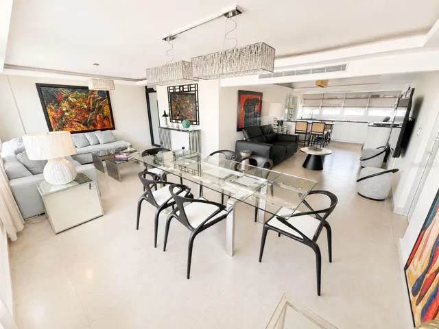 Dining Room, Living Room, Family Room and Kitchen