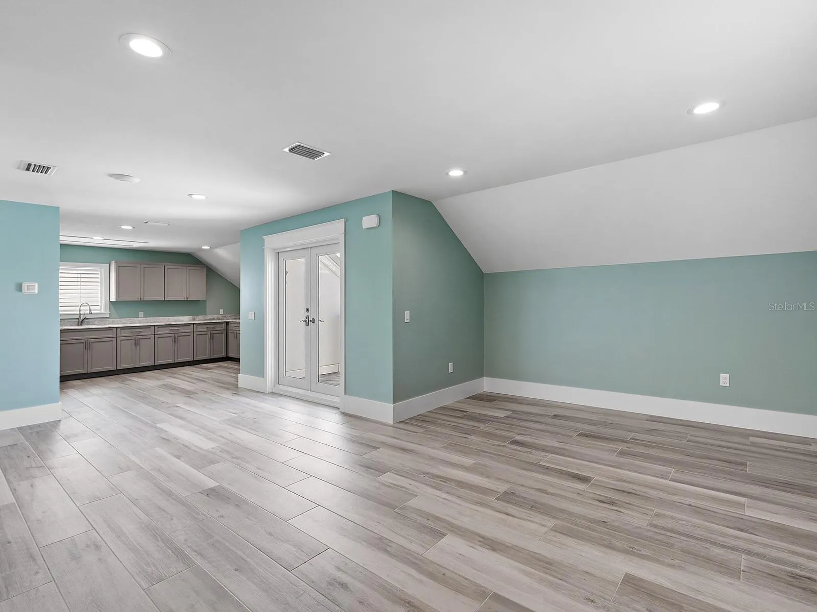 Nearly 800 square foot in-law suite above the garage