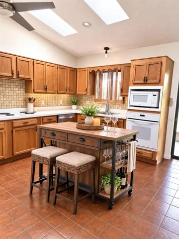 Virtual Staged Kitchen