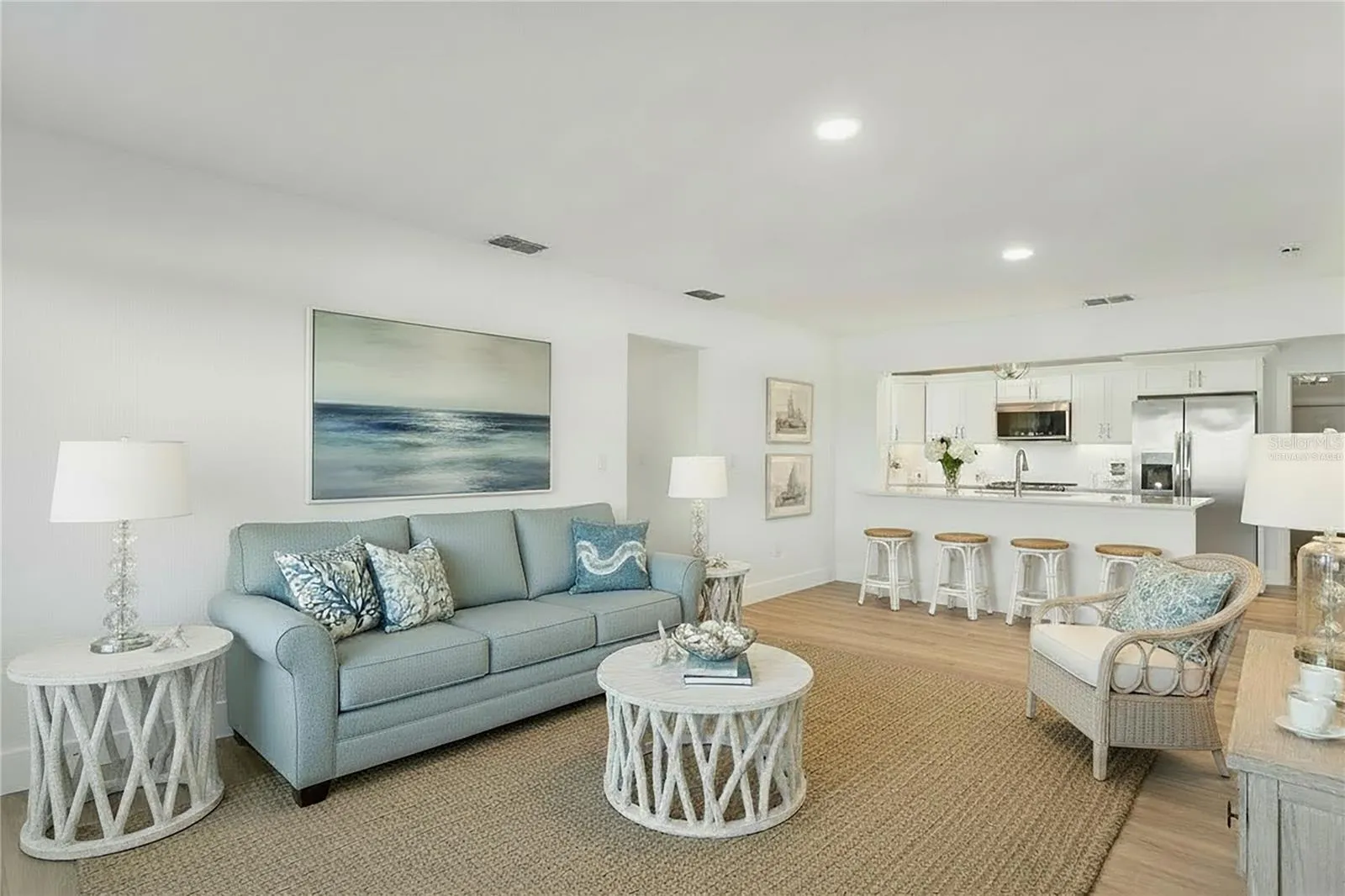 VIRTUALLY STAGED FAMILY ROOM