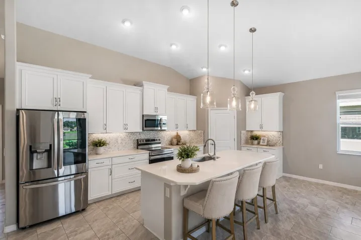 Kitchen Area virtually staged
