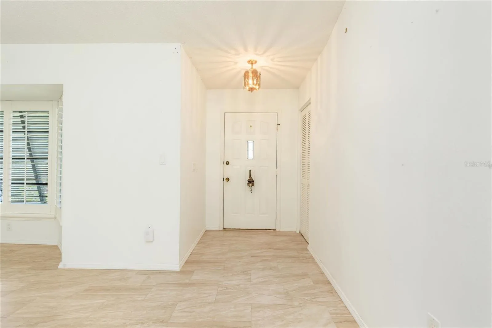 Front door inside