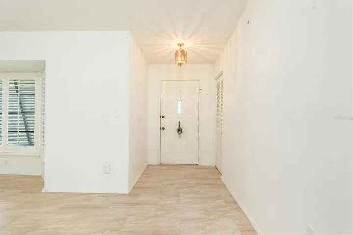 Front door inside