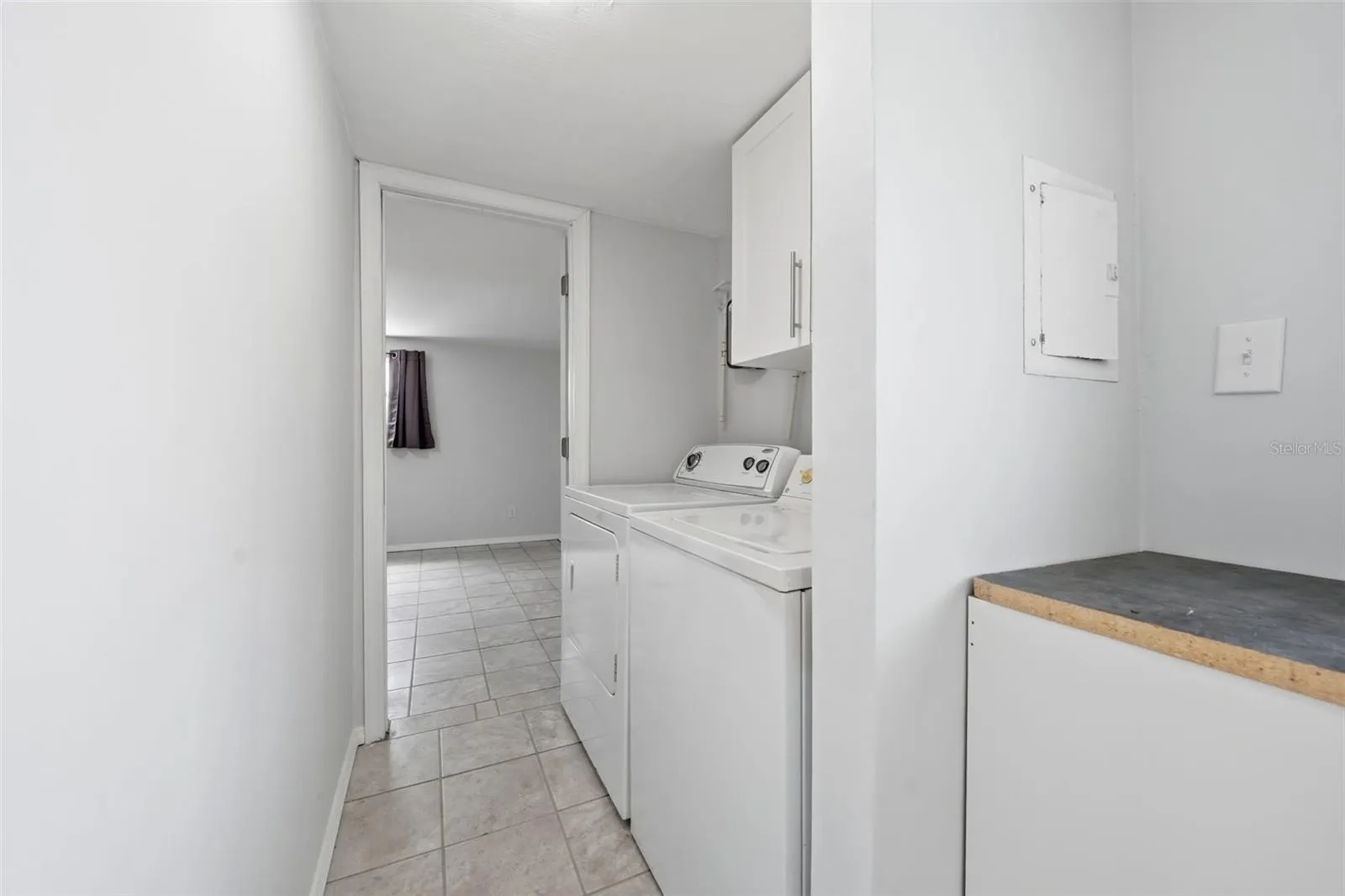 indoor laundry