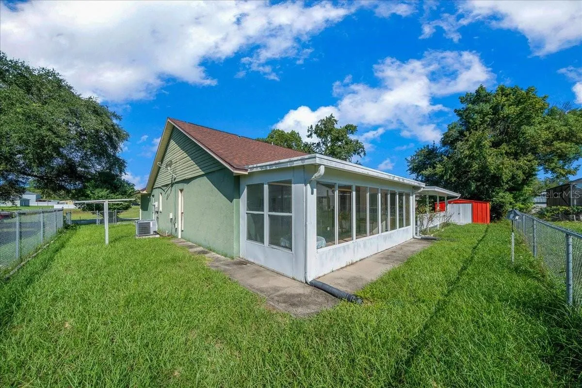 Fenced in Yard