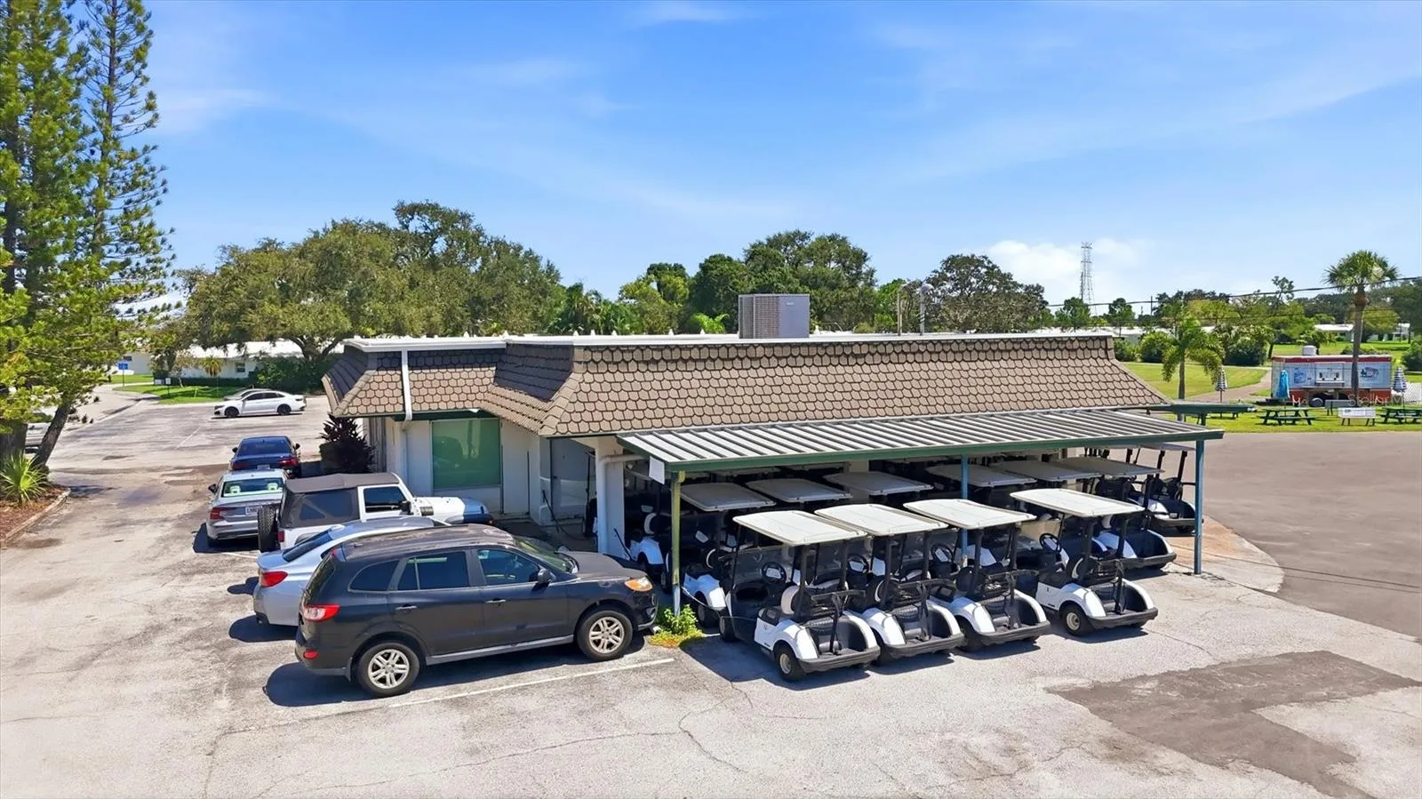 Golf clubhouse