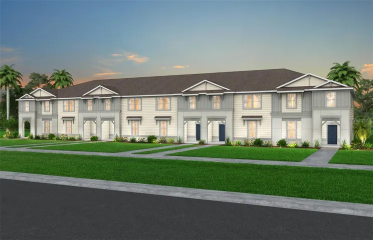 Exterior Design. Artistic rendering for this new construction home. Pictures are for illustrative purposes only. Elevations, colors and options may vary.