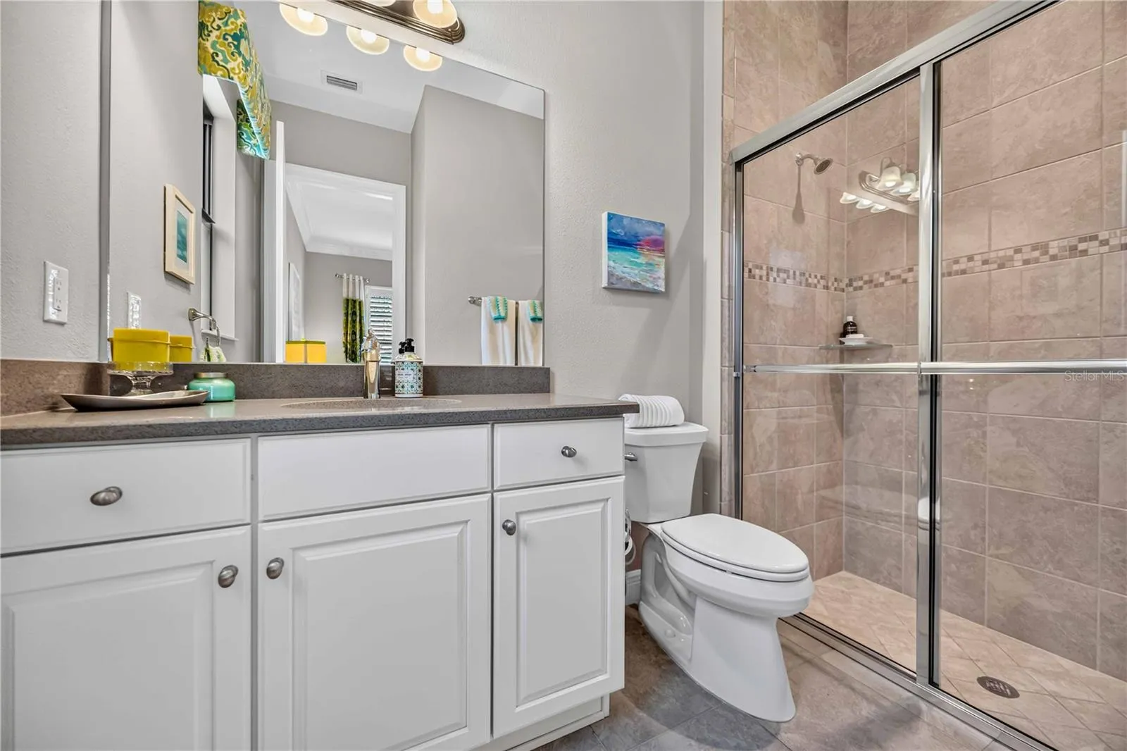 Ensuite Bedroom #2 with a full shower