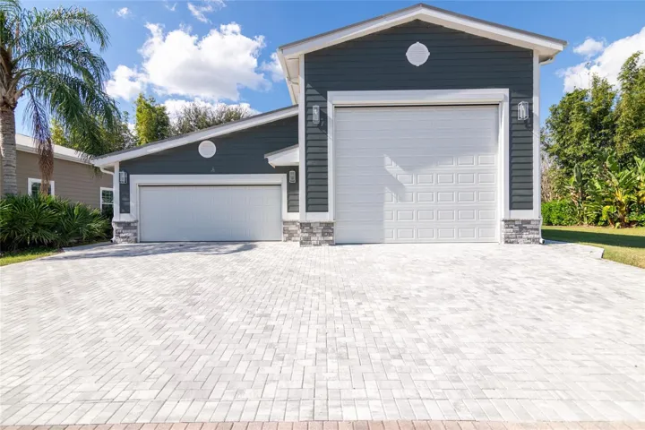 Carriage House, 2 car and RV Garage