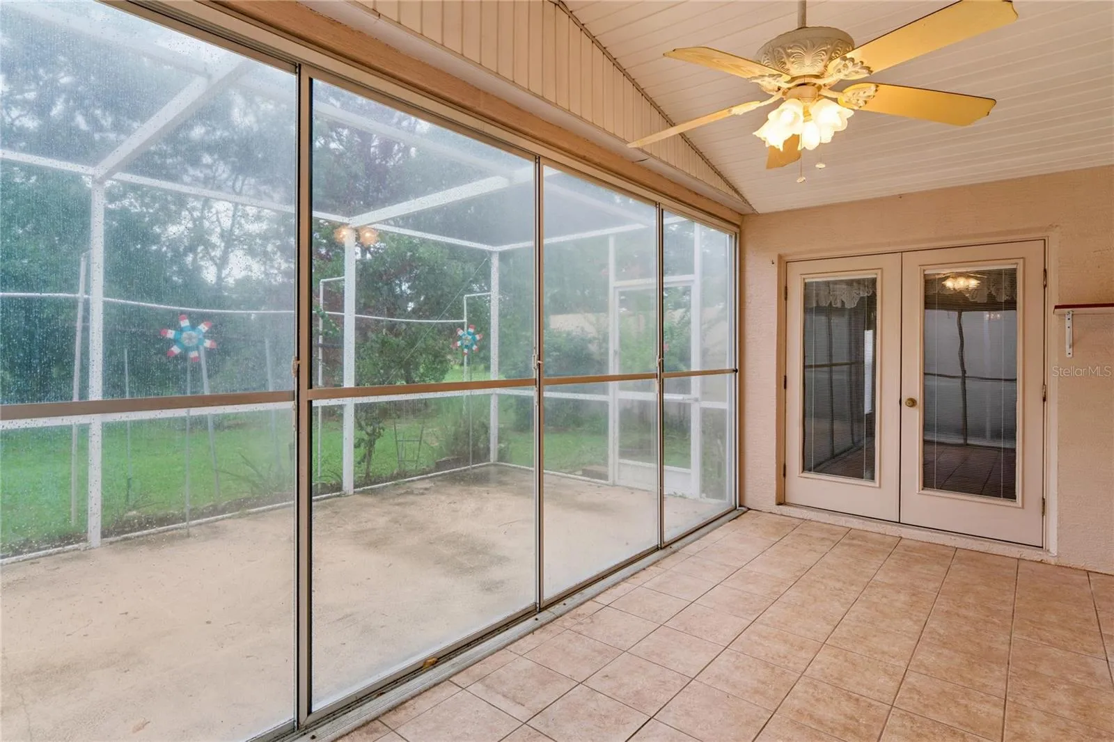 Lanai - French Doors to Primary Bedroom