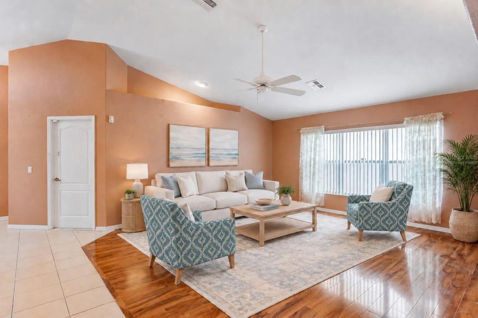Living Room - Virtually Staged