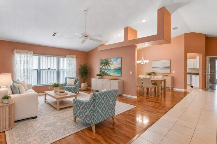 Living/Dining - Virtually Staged