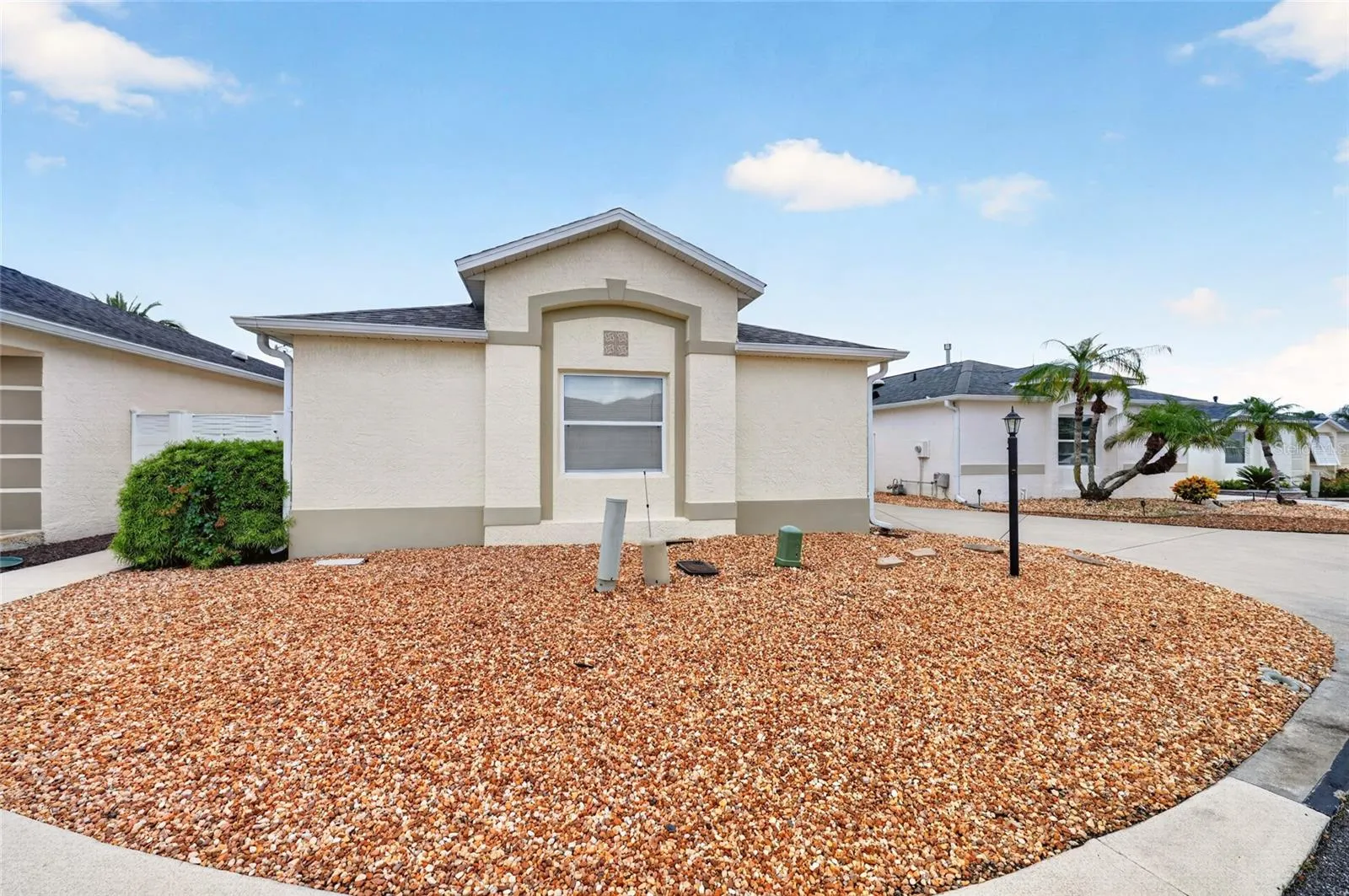 Stucco with neutral colors