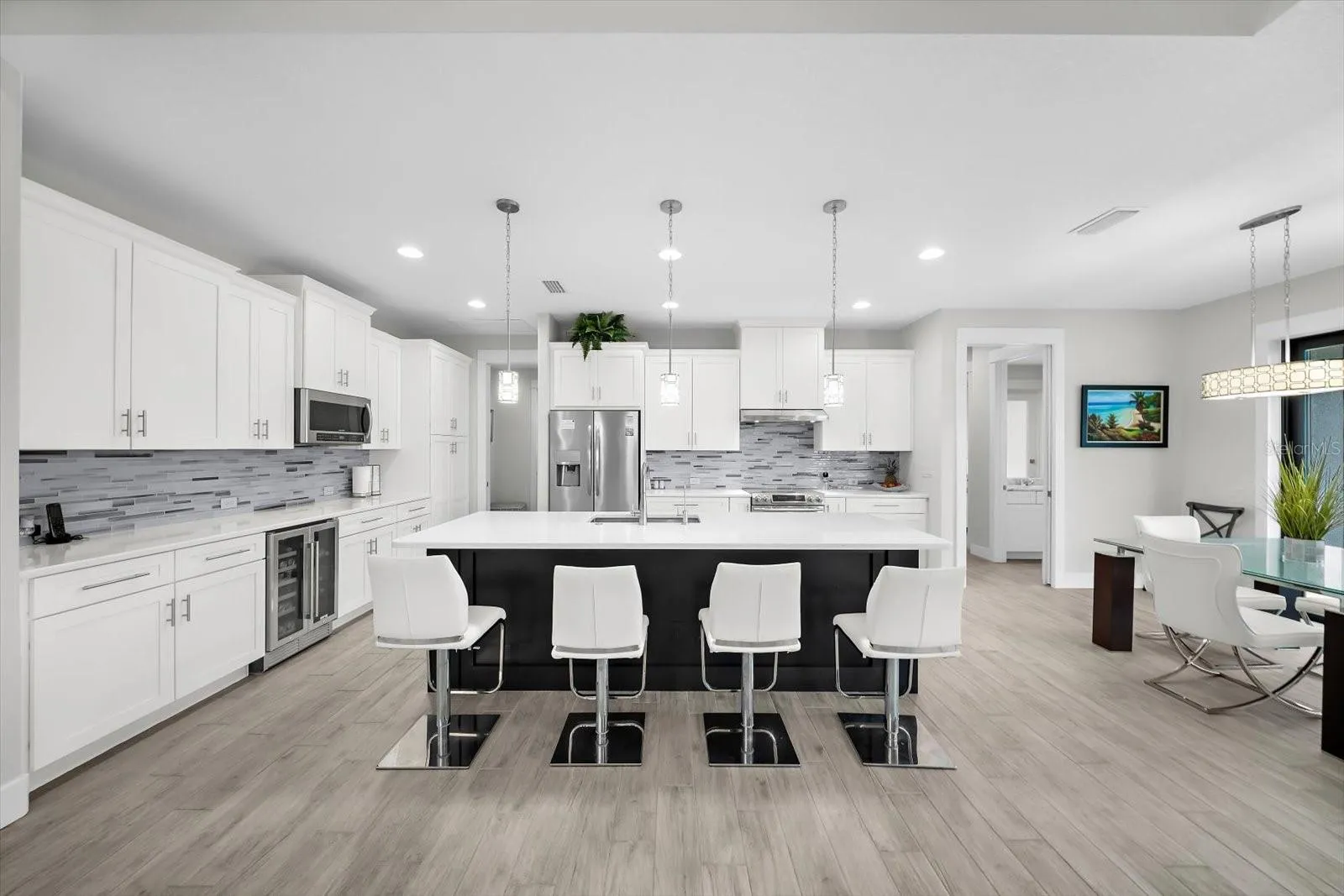 Sleek Soft-Close Custom Cabinetry