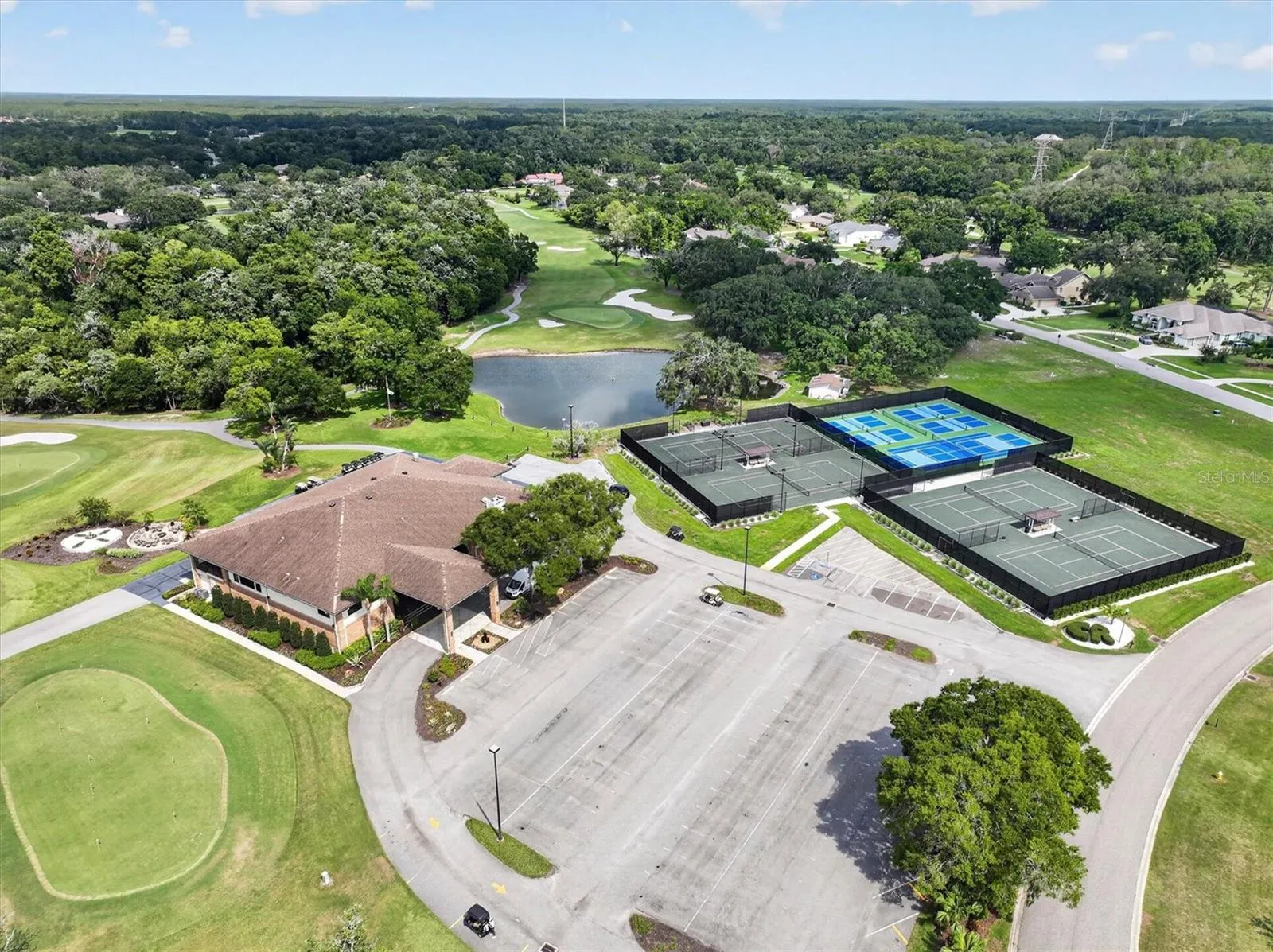 Aerial View Amenities