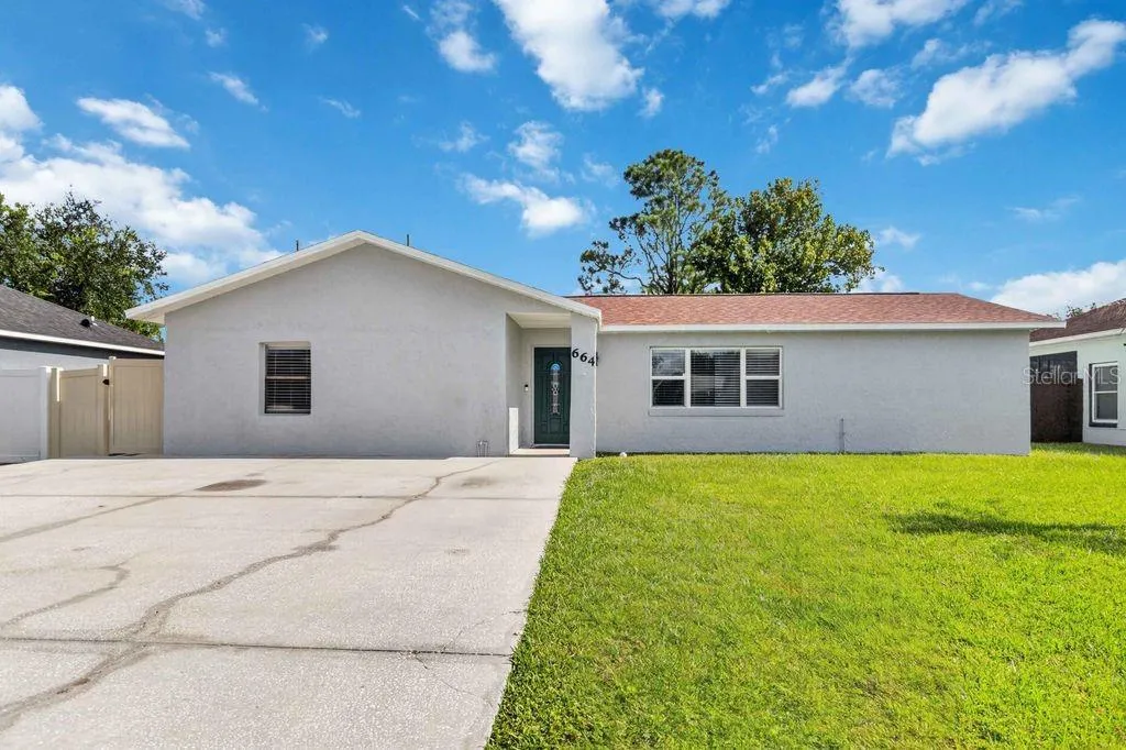 Extra wide driveway
