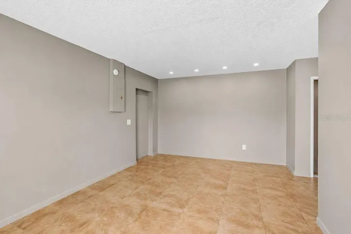 ramp door entry from the outside to ADA ADU room