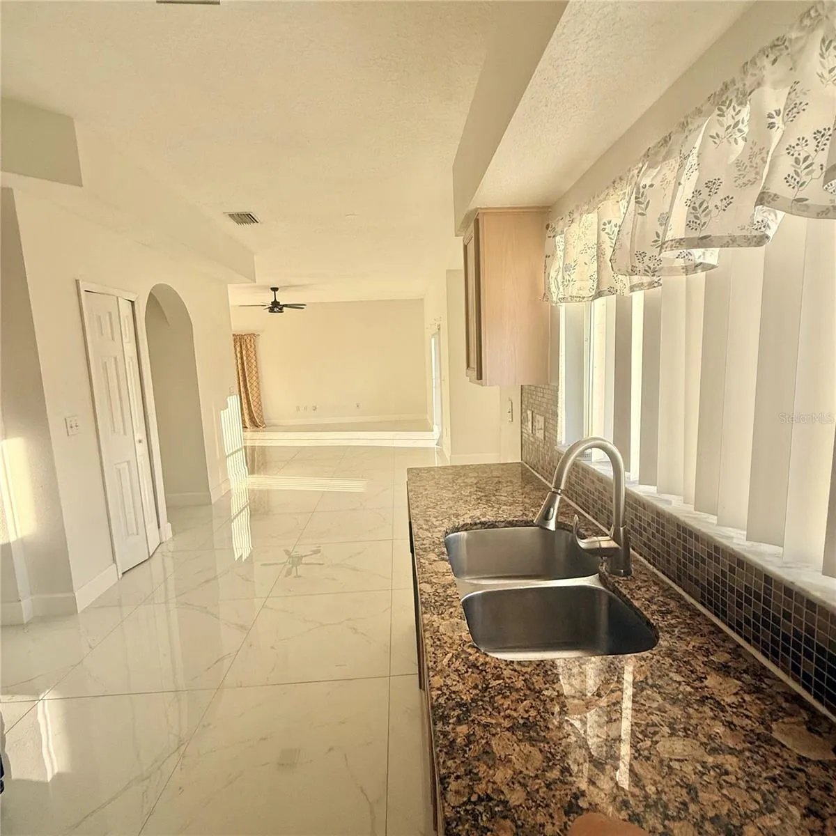 Nice open concept connects to family room