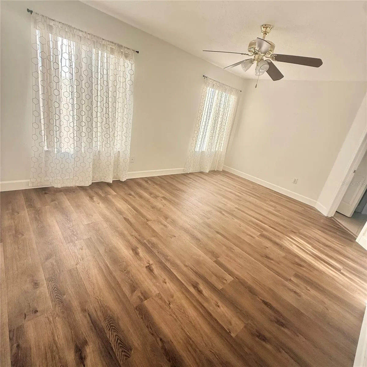 Spacious main bedroom in second floor