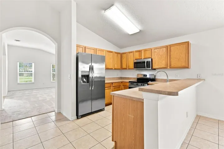 Breakfast Bar in Kitchen