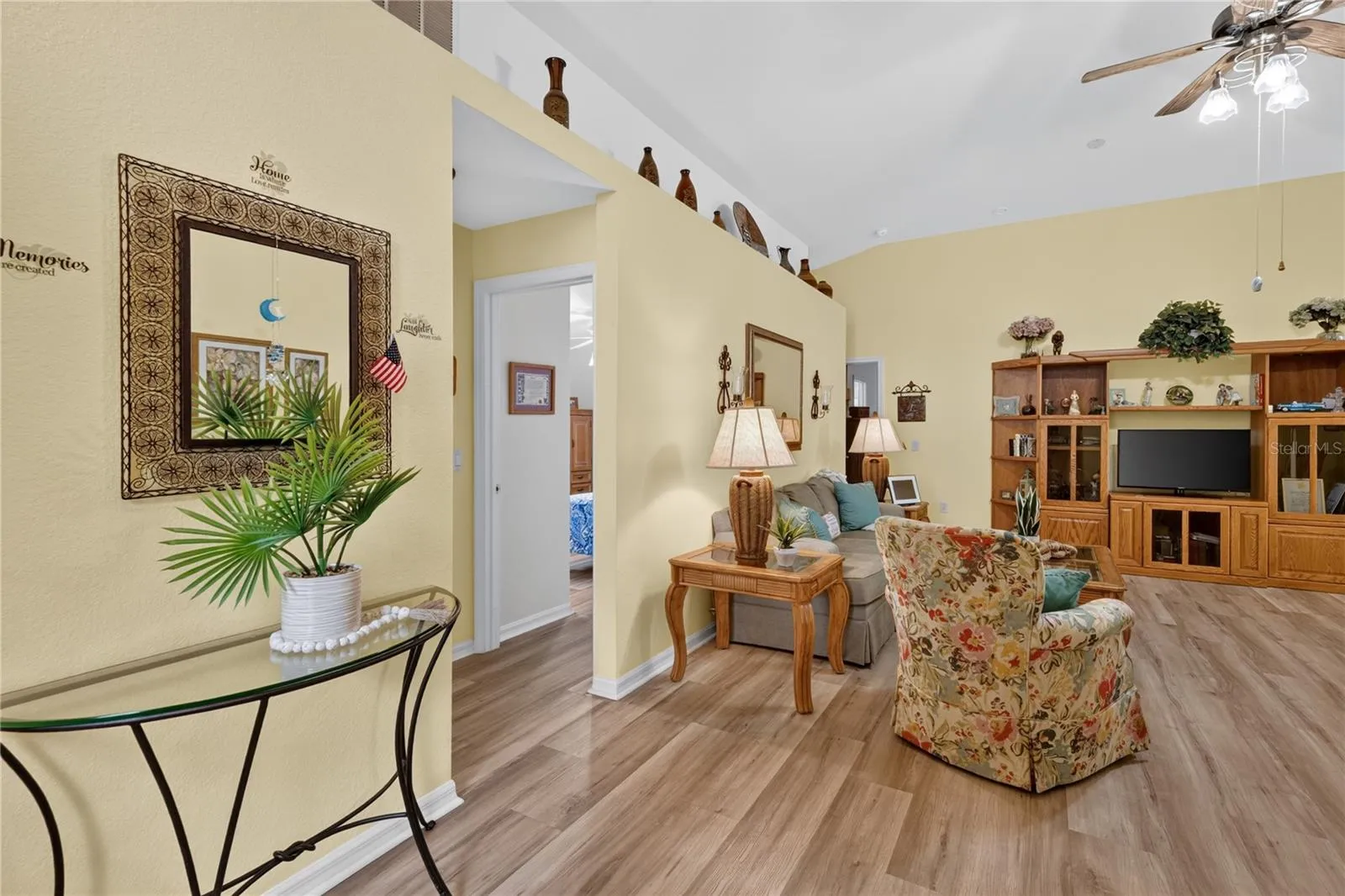 Open Concept Living and Dining Room