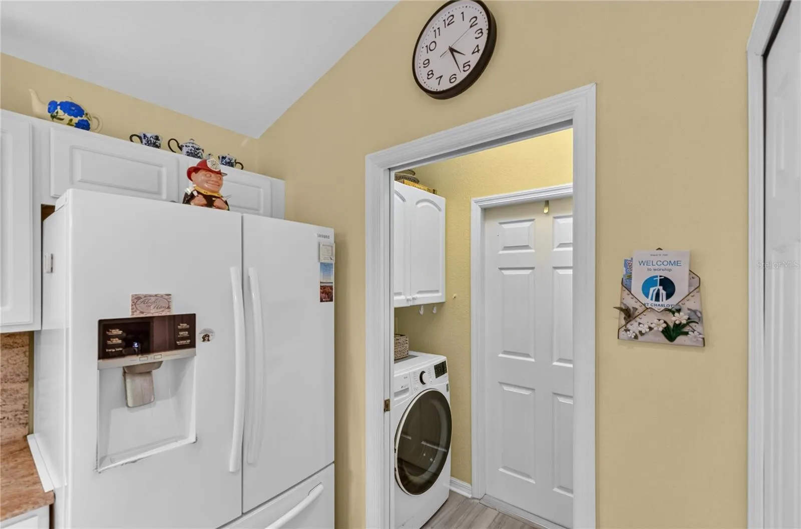 Kitchen and Laundry Room