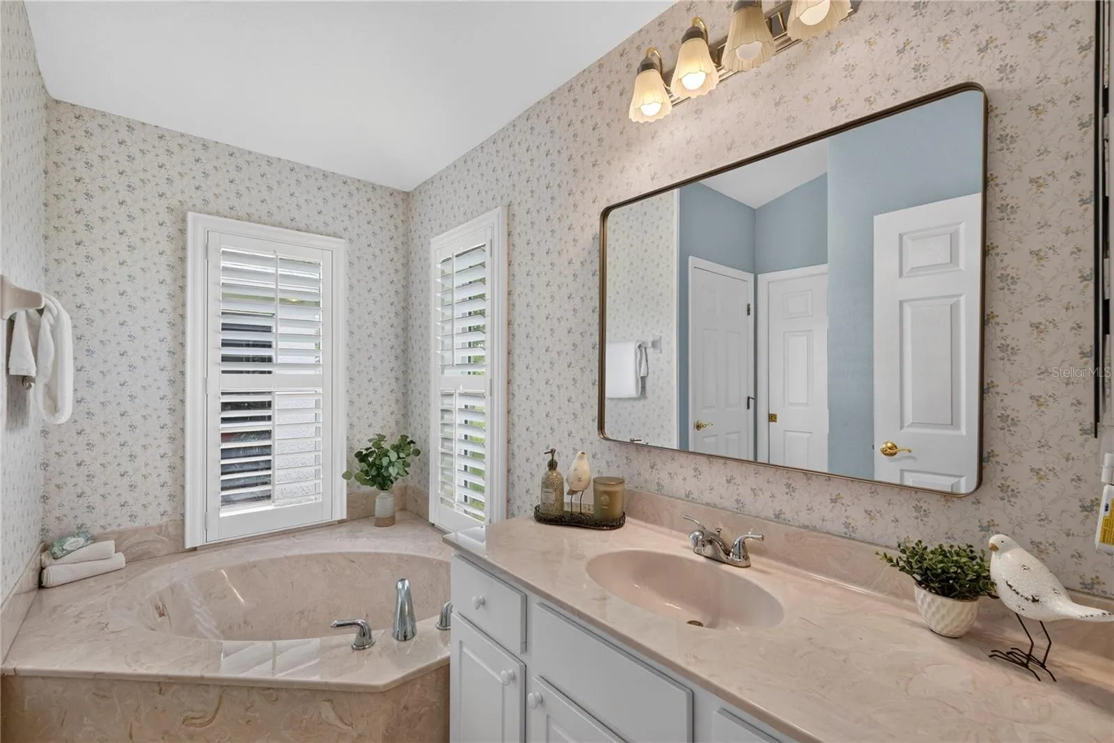 Primary Bathroom with Beautiful Soaking Tub