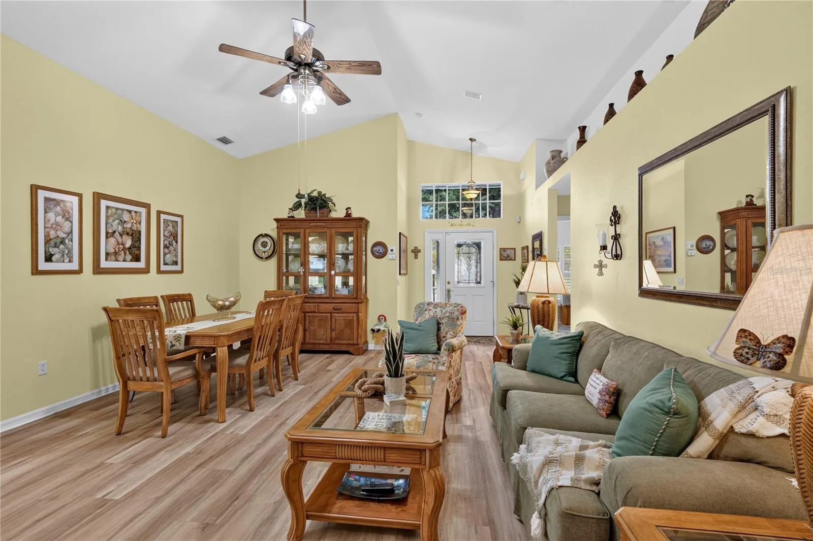 Open Concept Living and Dining Room