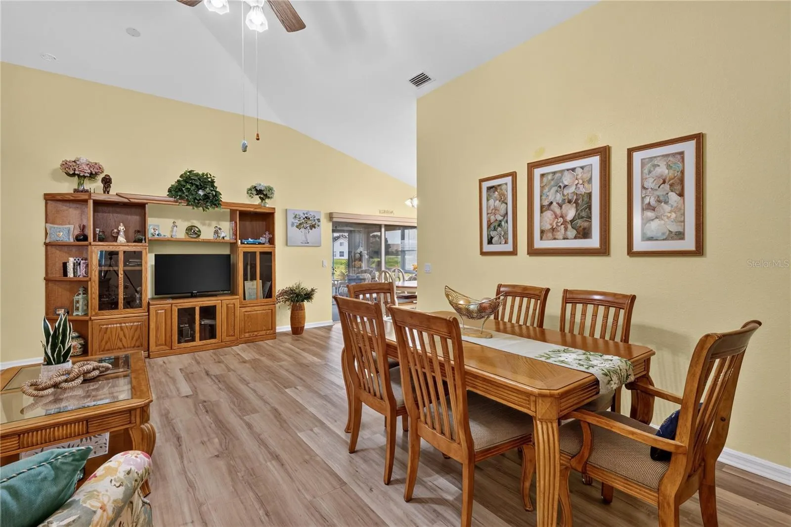 Open Concept Living and Dining Room