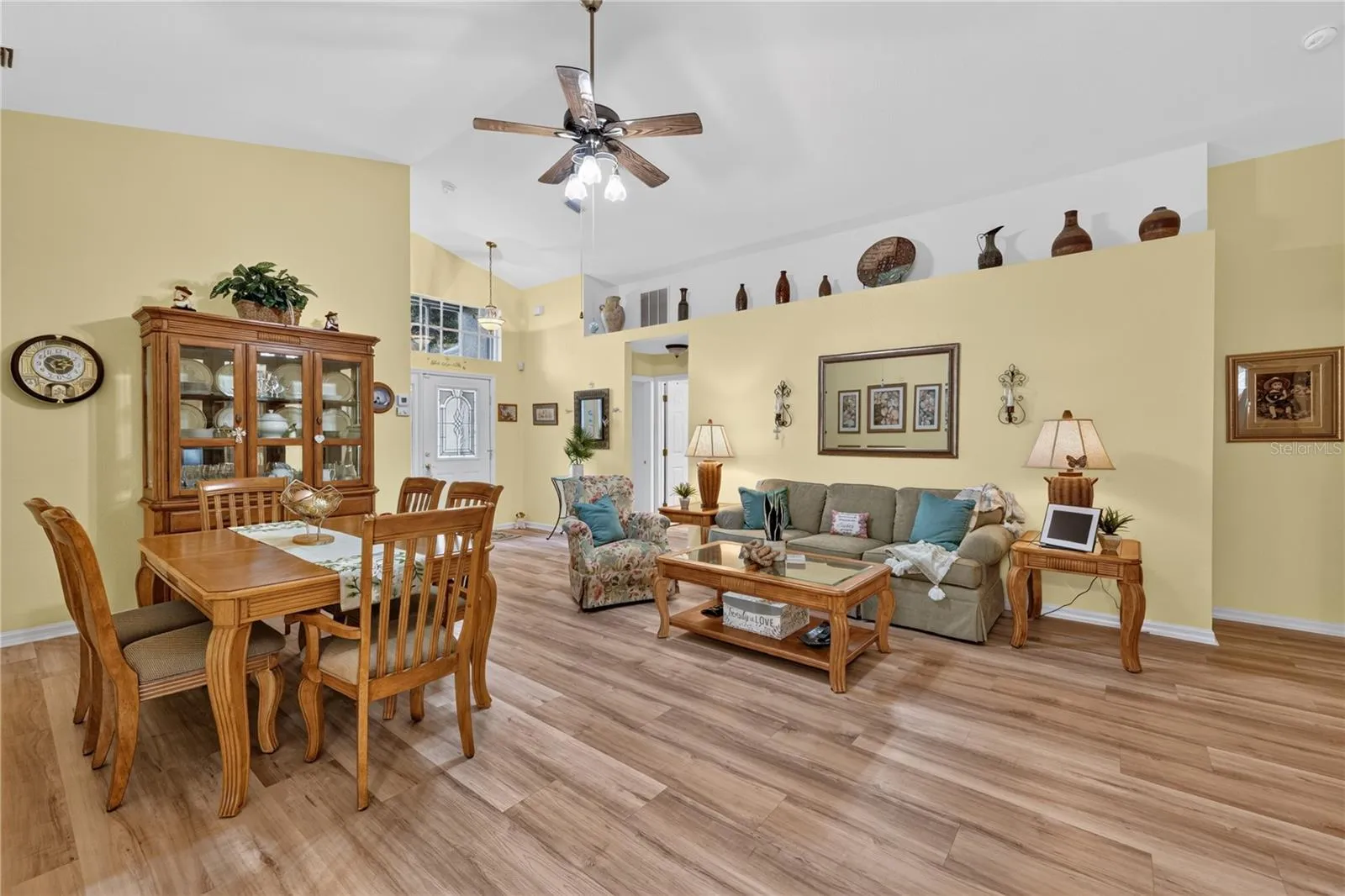 Open Concept Living and Dining Room