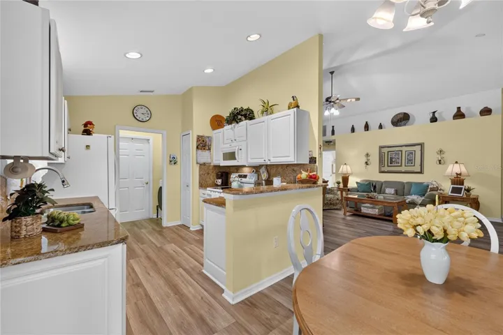 Kitchen and Open Concept Living Area