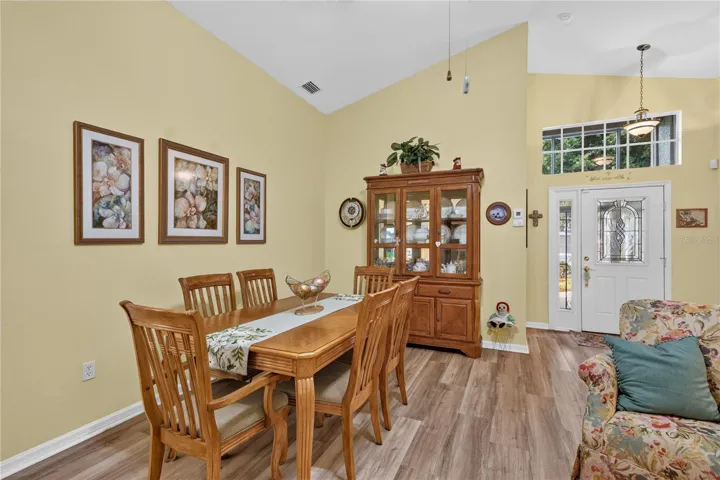 Open Concept Living and Dining Room
