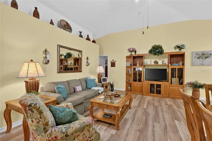 Open Concept Living and Dining Room