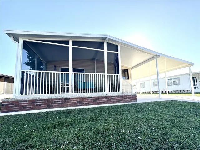 Front of house.