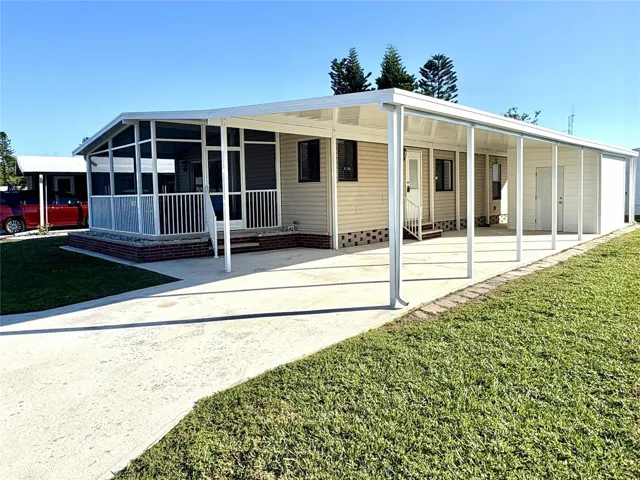 Front of house.