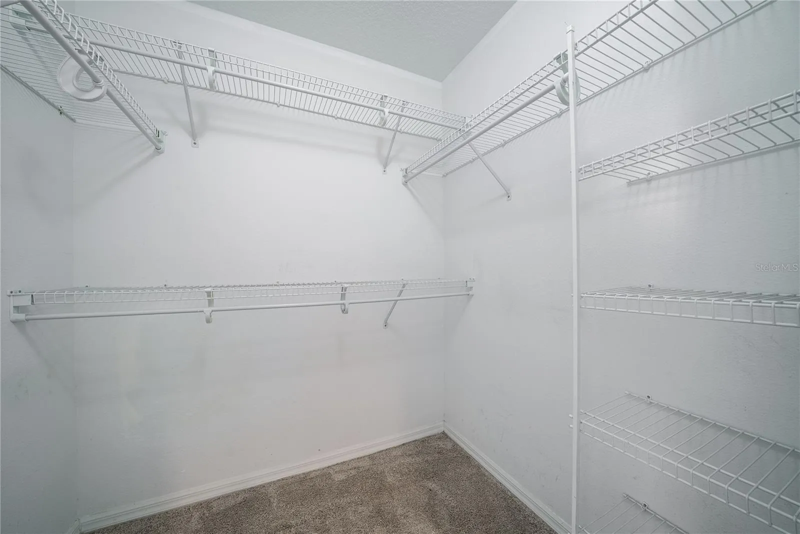 Primary closet