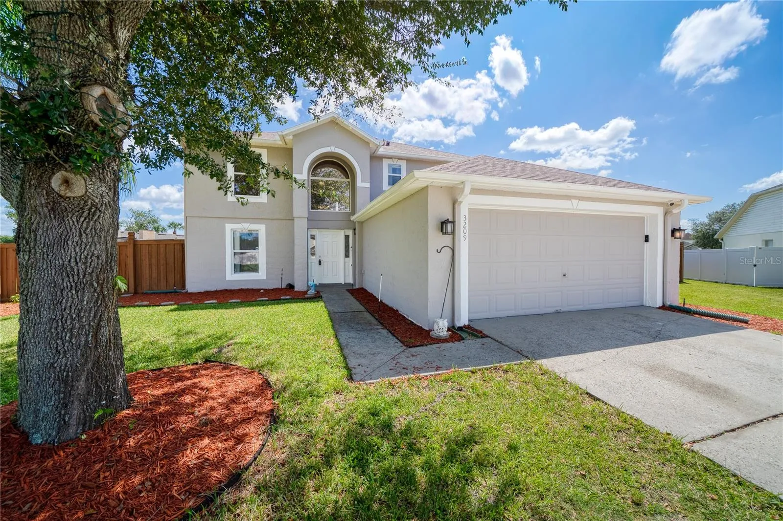 Front of the home