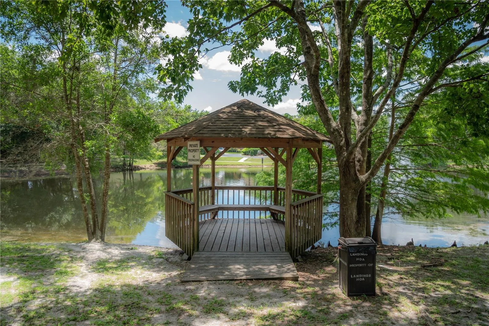 Gazebo North Pond