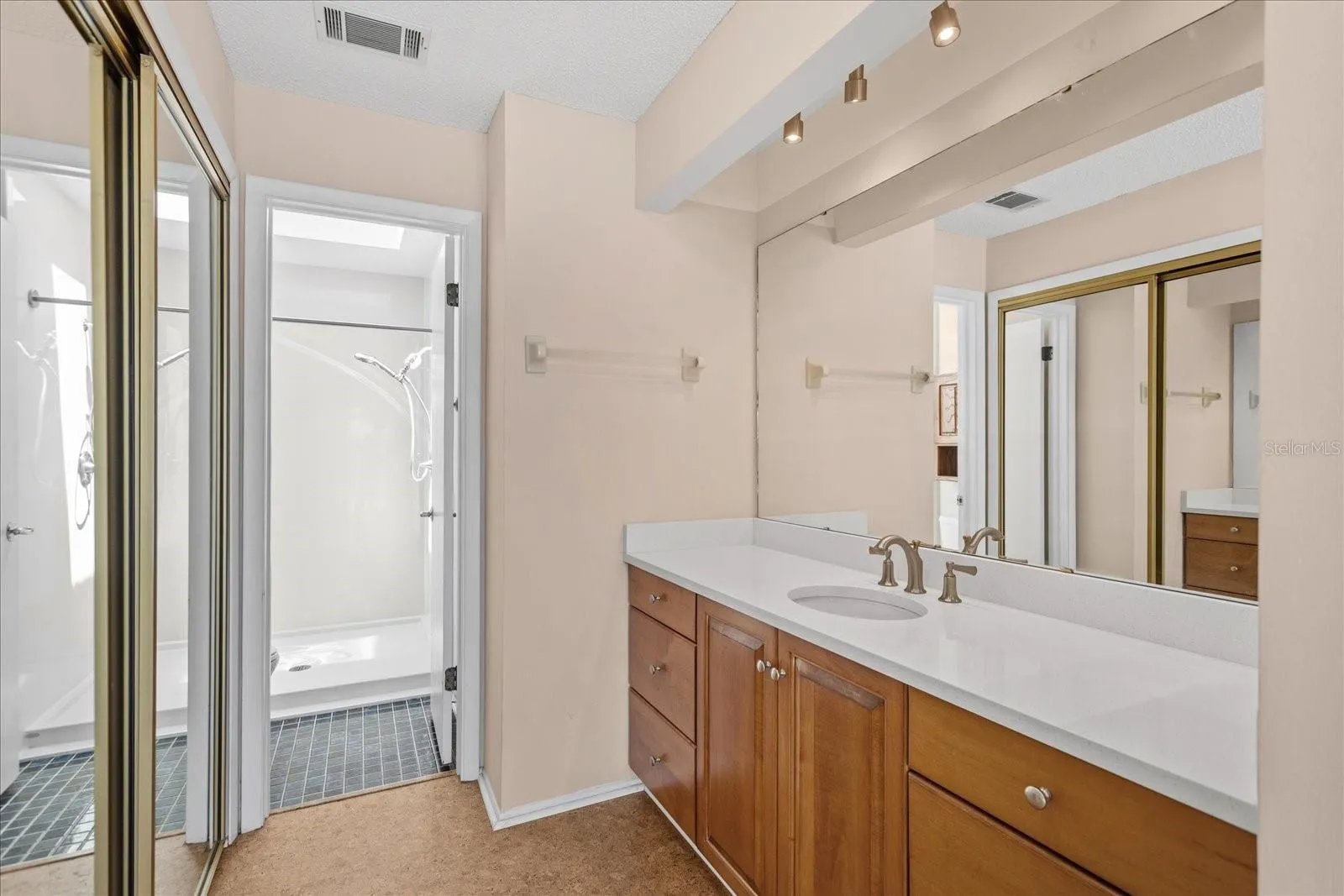 Primary Bath looking to Shower