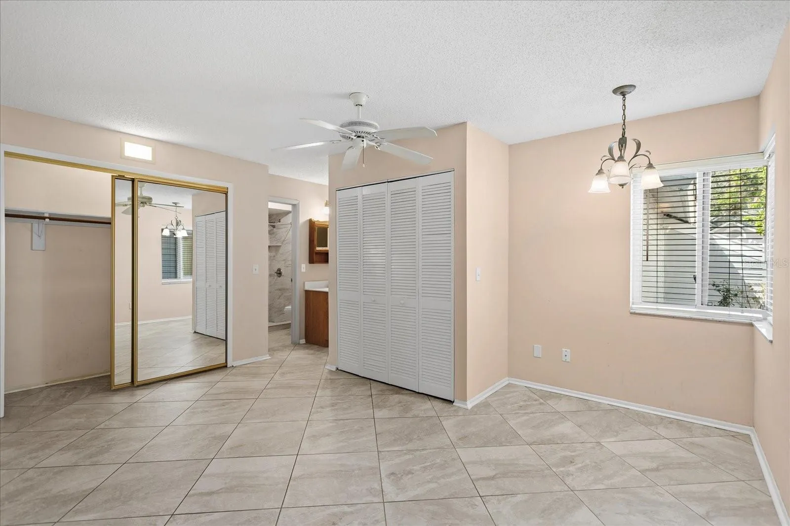 2nd Bedroom view of Washer/Dryer closet