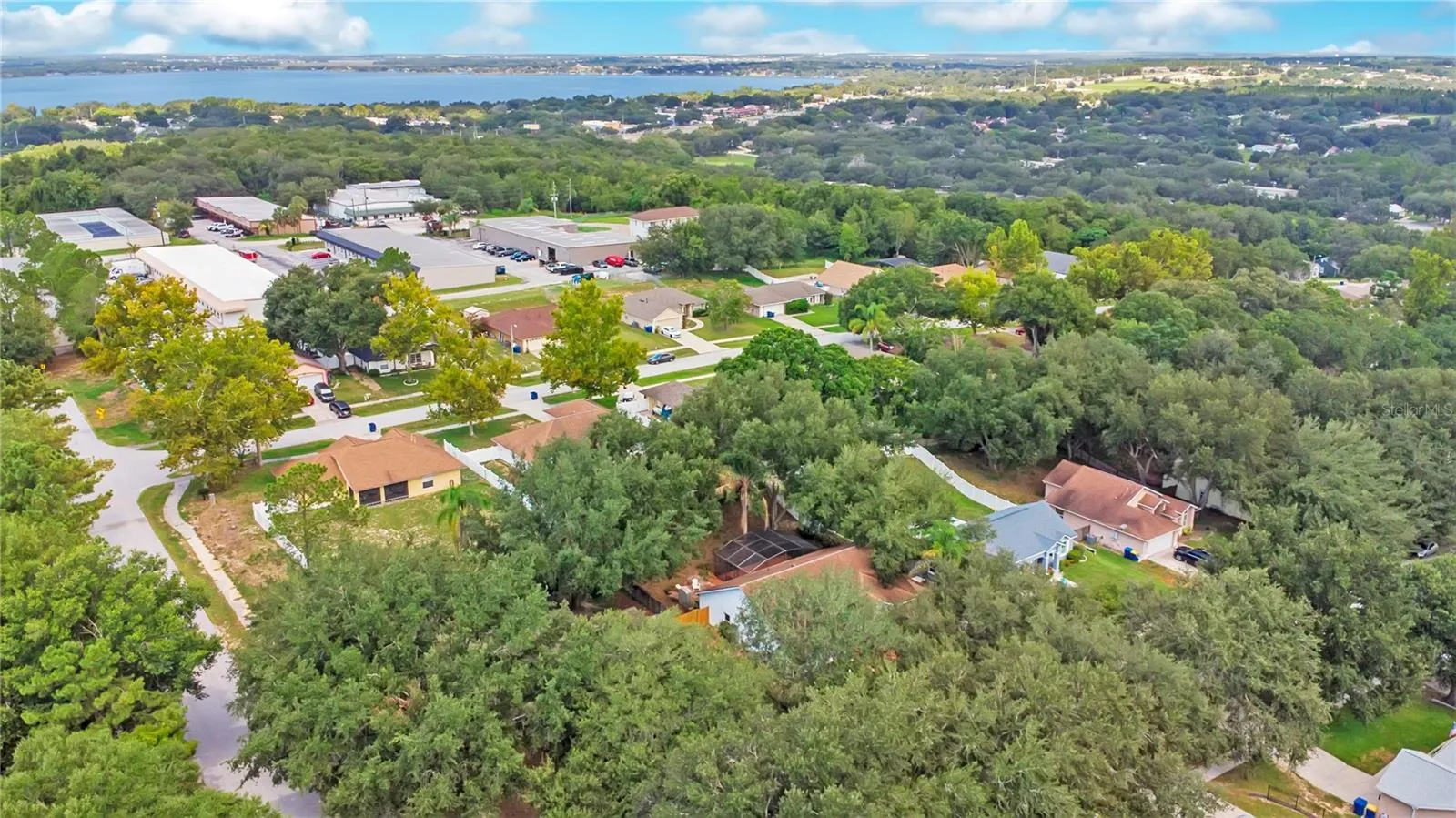 Aerial View of home