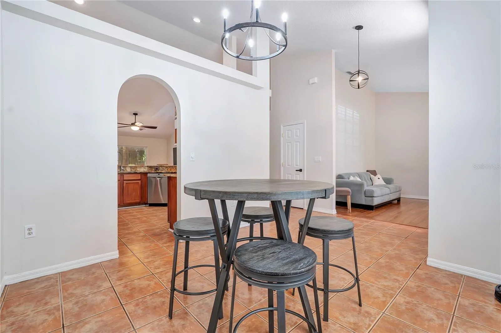 Dining Room with view of Kitchen and Living Room