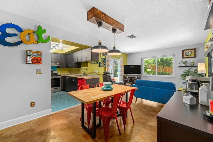 Open Concept dinning