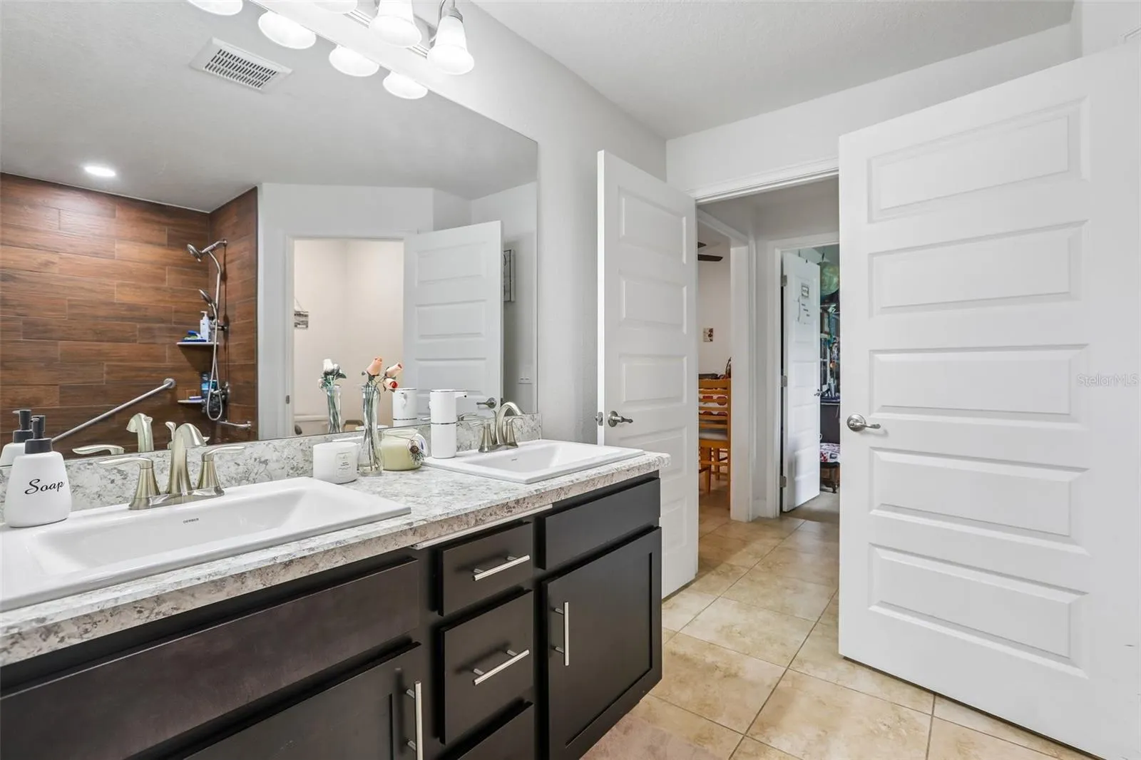 Jack and Jill bathroom