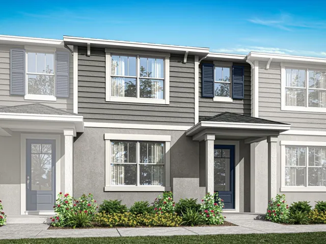 Meridian Parks - Catalina I Floorplan - Coastal Elevation - Architect's Rendering