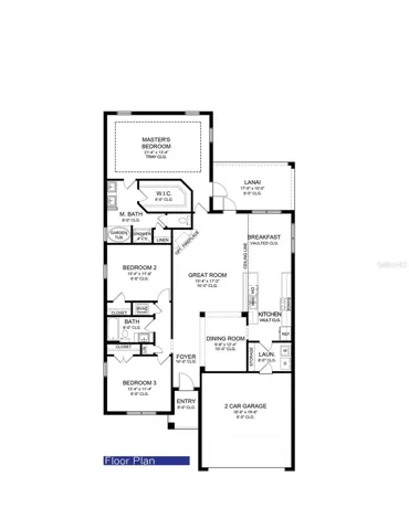 Floor Plan 1970 model