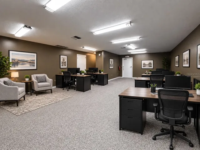 VIRTUALLY STAGED AS OFFICE SPACE