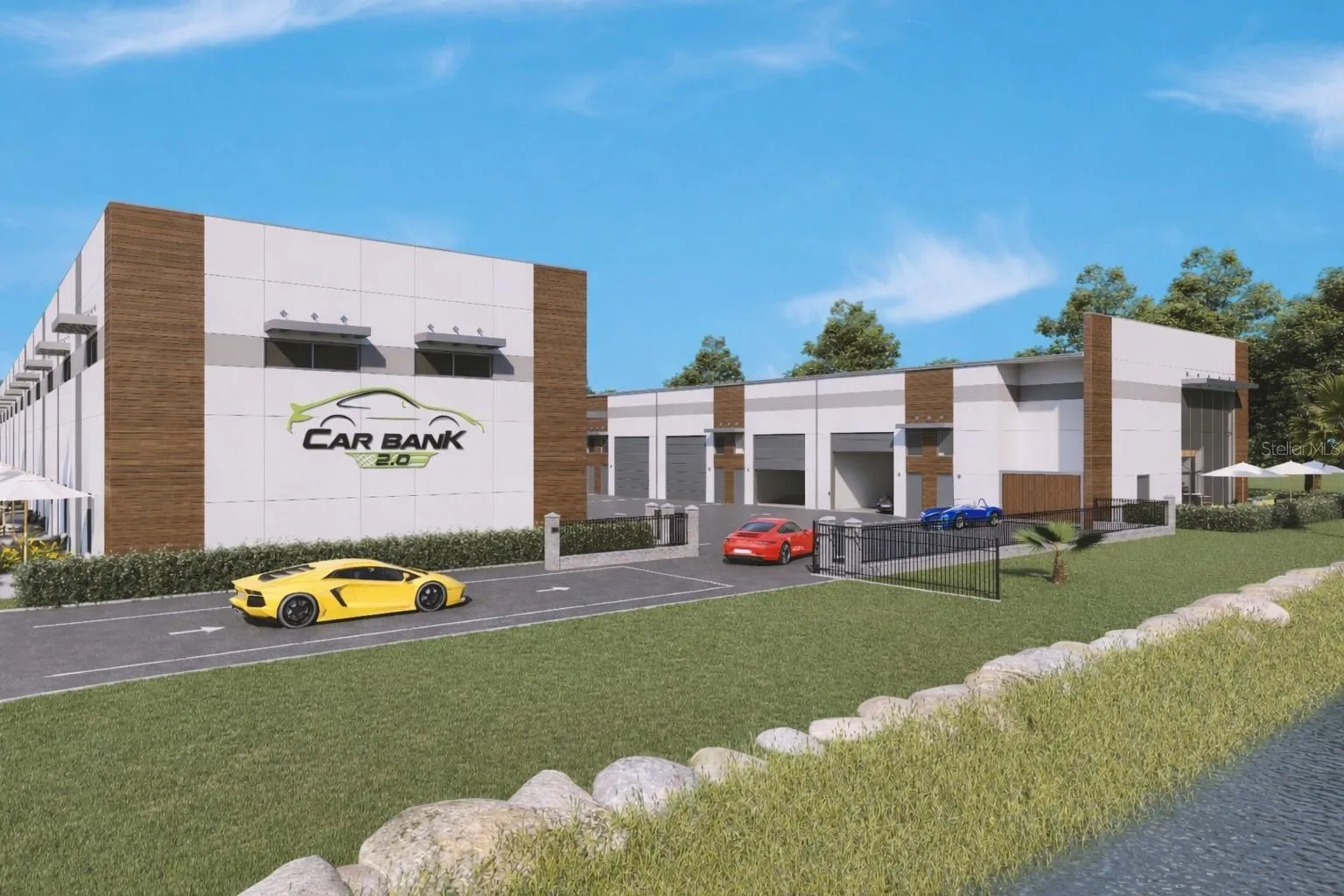 Exterior rendering